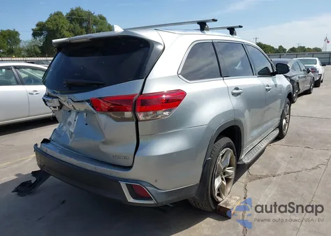 2018 Toyota Highlander Limited/Ltd Platinum from USA, damaged, VIN 5TDYZRFH3JS282322